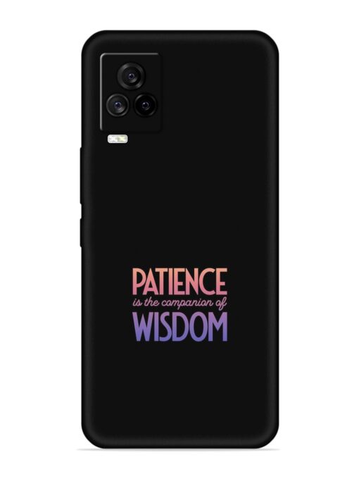 Patience Is The Embossed Soft Silicone Case for Iqoo 7 Legend (5G) Zapvi