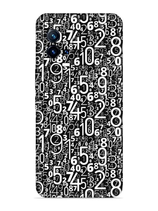 Many Numbers Different Embossed Soft Silicone Case for Iqoo 9 (5G) Zapvi