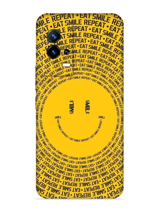 Smiley Embossed Soft Silicone Case for Iqoo 9 (5G) Zapvi