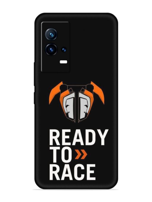 Ready To Race Embossed Soft Silicone Case for Iqoo 9 (5G) Zapvi