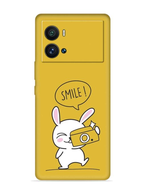 Hey Smile Please Embossed Soft Silicone Case for Iqoo 9 Pro Zapvi