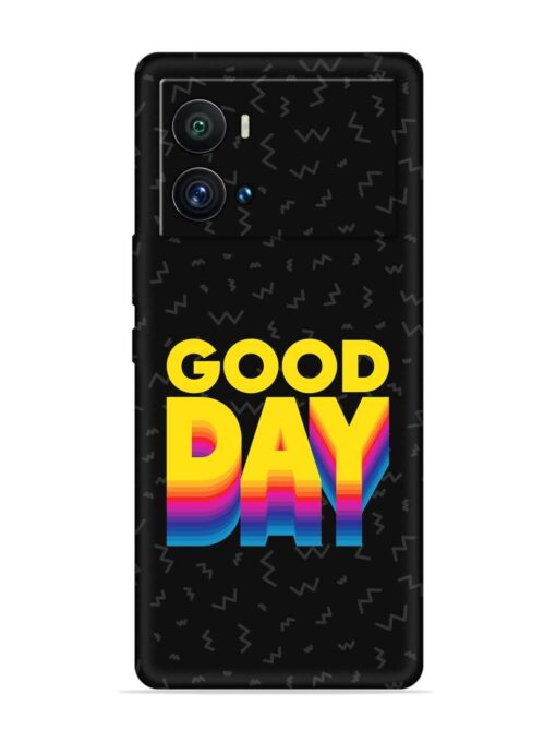 Good Day Embossed Soft Silicone Case for Iqoo 9 Pro Zapvi