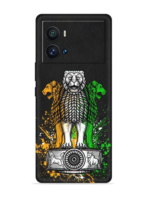 Pillars Of Ashoka Embossed Soft Silicone Case for Iqoo 9 Pro Zapvi