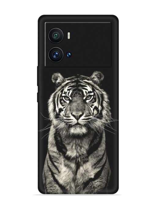 Tiger Art Embossed Soft Silicone Case for Iqoo 9 Pro Zapvi