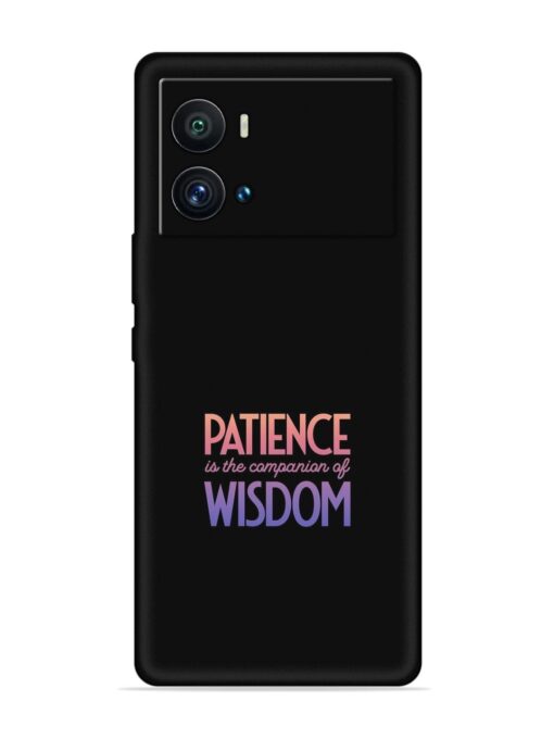 Patience Is The Embossed Soft Silicone Case for Iqoo 9 Pro Zapvi