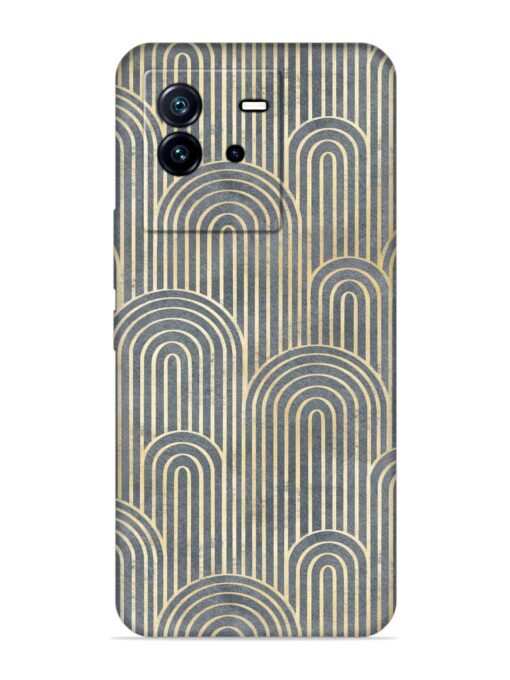 Art Deco Style Embossed Soft Silicone Case for Iqoo Neo 6 (5G) Zapvi