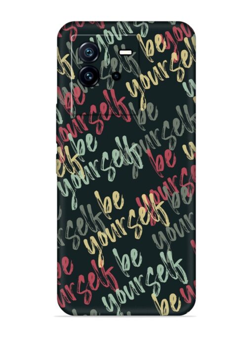 Yourself Seamless Embossed Soft Silicone Case for Iqoo Neo 6 (5G) Zapvi