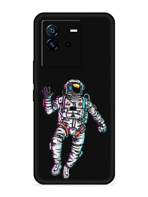 Spaceman Embossed Soft Silicone Case for Iqoo Neo 6 (5G) Zapvi