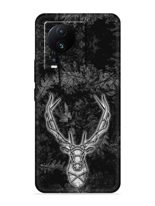 Ancient Deer Embossed Soft Silicone Case for Iqoo Neo 7 (5G) Zapvi