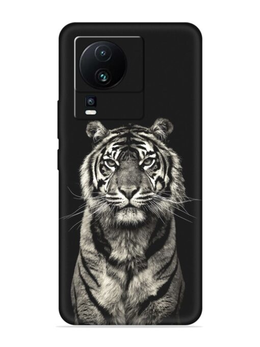 Tiger Art Embossed Soft Silicone Case for Iqoo Neo 7 (5G) Zapvi