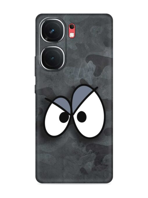 Big Eyes Night Mode Embossed Soft Silicone Case for Iqoo Neo 9 Pro (5G) Zapvi