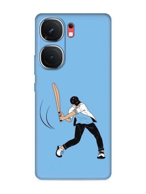 Cricket Gully Boy Embossed Soft Silicone Case for Iqoo Neo 9 Pro (5G) Zapvi