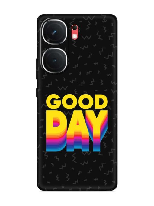 Good Day Embossed Soft Silicone Case for Iqoo Neo 9 Pro (5G) Zapvi