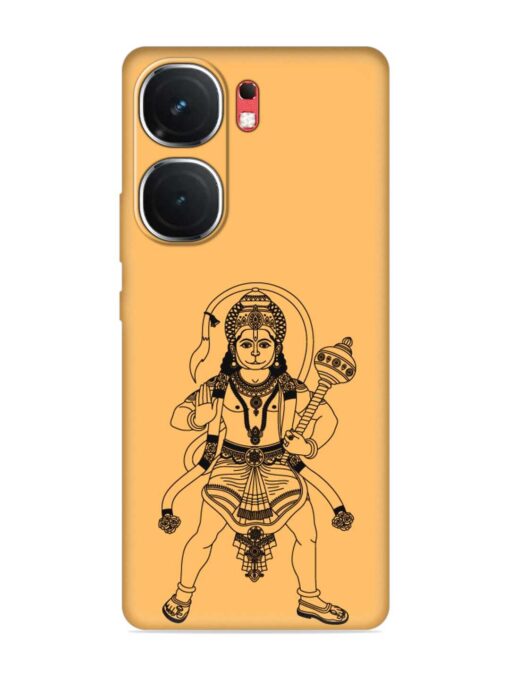 Indian God Hanuman Embossed Soft Silicone Case for Iqoo Neo 9 Pro (5G) Zapvi