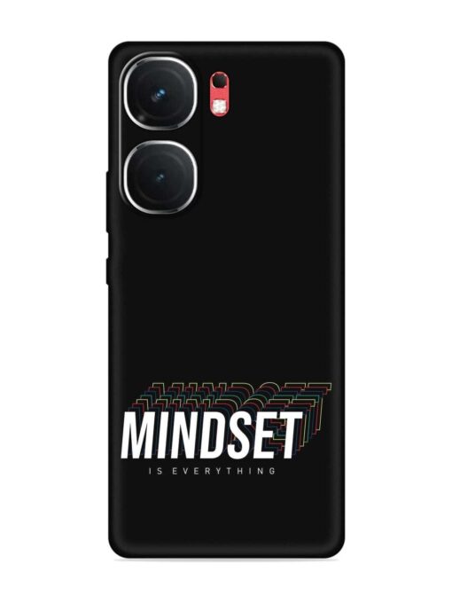 Mindset Everything Slogan Embossed Soft Silicone Case for Iqoo Neo 9 Pro (5G) Zapvi