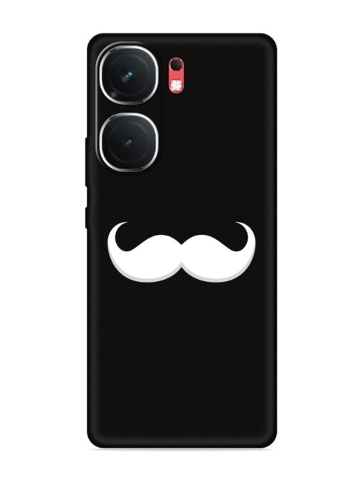 Mustache Vector Embossed Soft Silicone Case for Iqoo Neo 9 Pro (5G) Zapvi