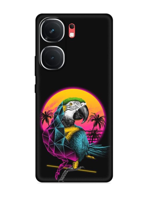 Rad Parrot Embossed Soft Silicone Case for Iqoo Neo 9 Pro (5G) Zapvi