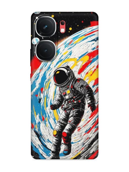 Astronaut Art Embossed Soft Silicone Case for Iqoo Neo 9 Pro (5G) Zapvi