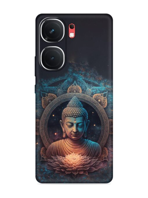 Gautam Buddha Embossed Soft Silicone Case for Iqoo Neo 9 Pro (5G) Zapvi