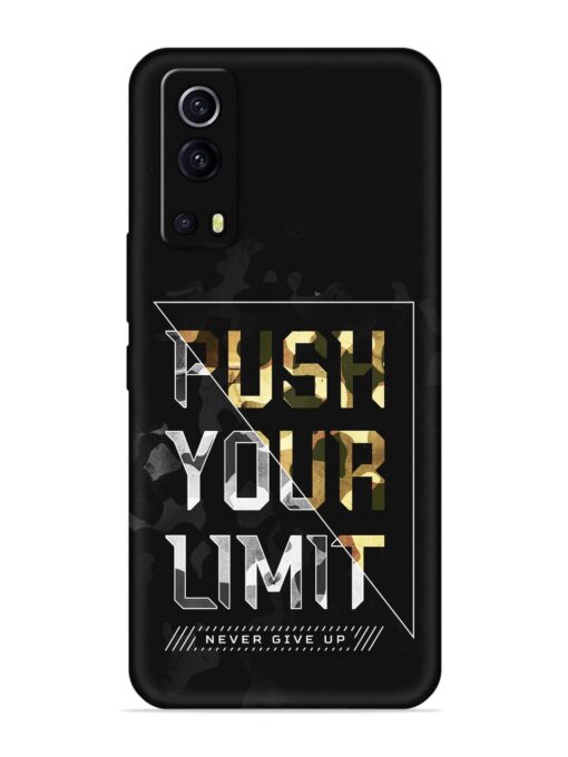 Push Your Limits Embossed Soft Silicone Case for Iqoo Z3 (5G) Zapvi