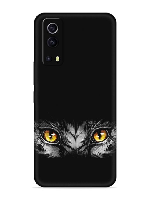 Scary Eye Embossed Soft Silicone Case for Iqoo Z3 (5G) Zapvi