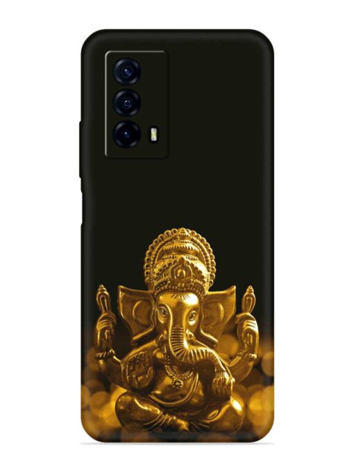 Lord Ganesha Indian Festival Embossed Soft Silicone Case for Iqoo Z5 (5G) Zapvi