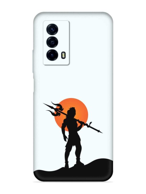 Lord Mahadev Trendy Embossed Soft Silicone Case for Iqoo Z5 (5G) Zapvi