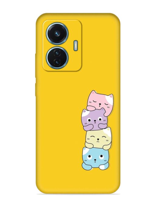 Cartoon Anime Embossed Soft Silicone Case for Iqoo Z6 (44W) Zapvi