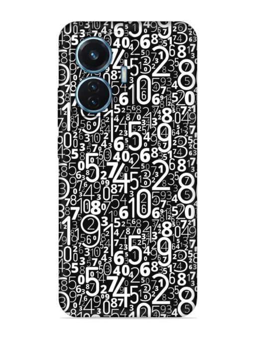 Many Numbers Different Embossed Soft Silicone Case for Iqoo Z6 (44W) Zapvi