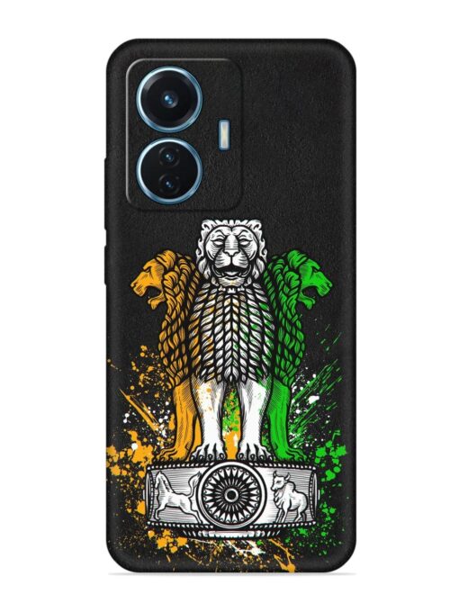 Pillars Of Ashoka Embossed Soft Silicone Case for Iqoo Z6 (44W) Zapvi