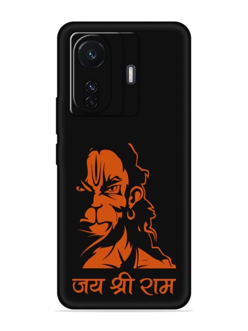 Angry Hanuman Embossed Soft Silicone Case for Iqoo Z6 (5G) Zapvi