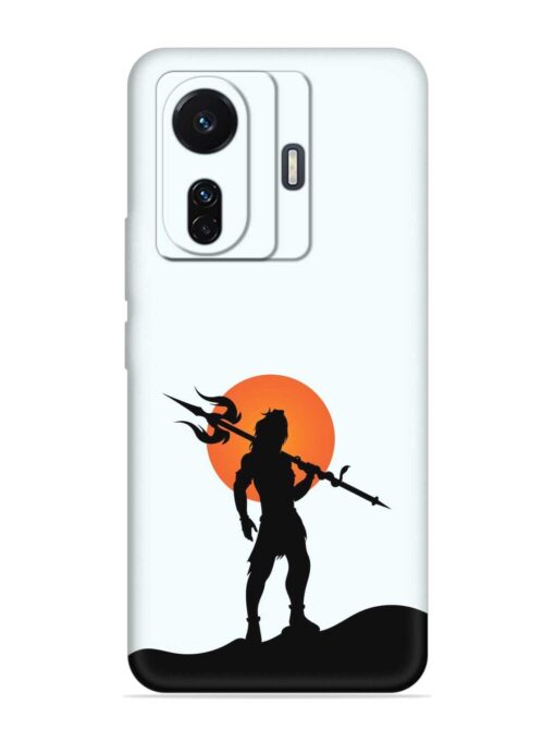 Lord Mahadev Trendy Embossed Soft Silicone Case for Iqoo Z6 (5G) Zapvi