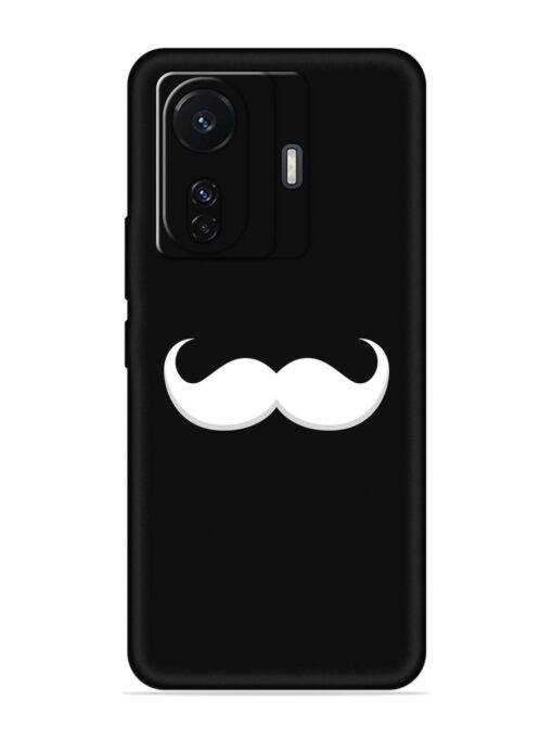 Mustache Vector Embossed Soft Silicone Case for Iqoo Z6 (5G) Zapvi