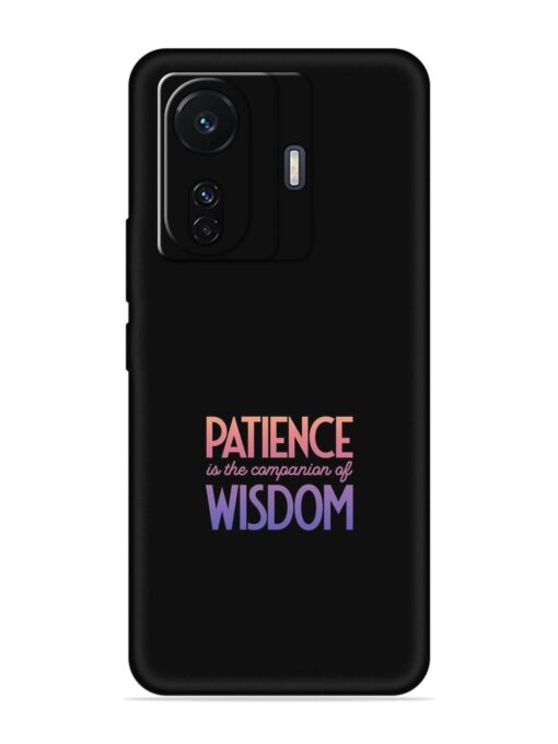 Patience Is The Embossed Soft Silicone Case for Iqoo Z6 (5G) Zapvi