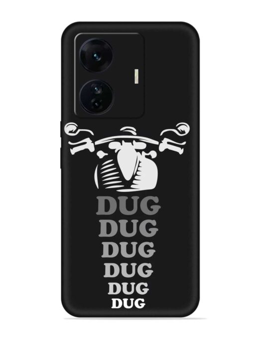 Dug Dug Dug Embossed Soft Silicone Case for Iqoo Z6 Pro Zapvi