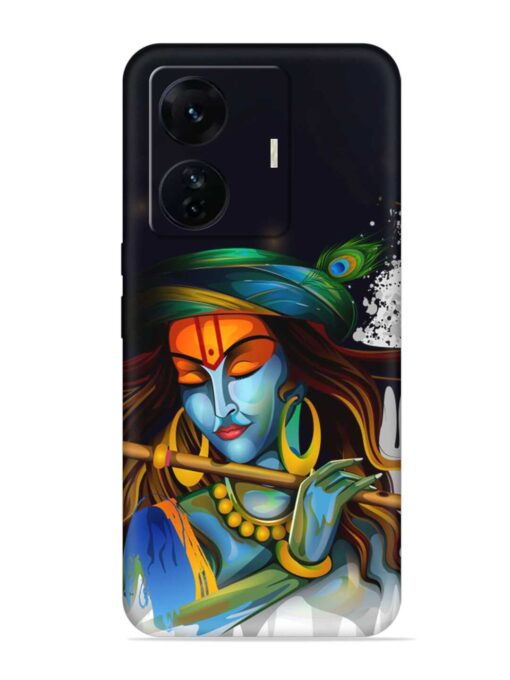 Krishna Art Embossed Soft Silicone Case for Iqoo Z6 Pro Zapvi