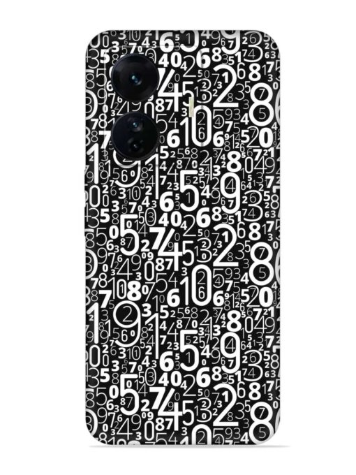 Many Numbers Different Embossed Soft Silicone Case for Iqoo Z6 Pro Zapvi