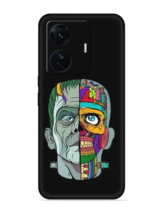 Men Vs Skull Embossed Soft Silicone Case for Iqoo Z6 Pro Zapvi