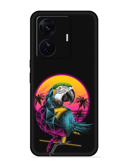 Rad Parrot Embossed Soft Silicone Case for Iqoo Z6 Pro Zapvi