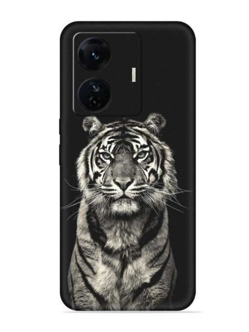 Tiger Art Embossed Soft Silicone Case for Iqoo Z6 Pro Zapvi