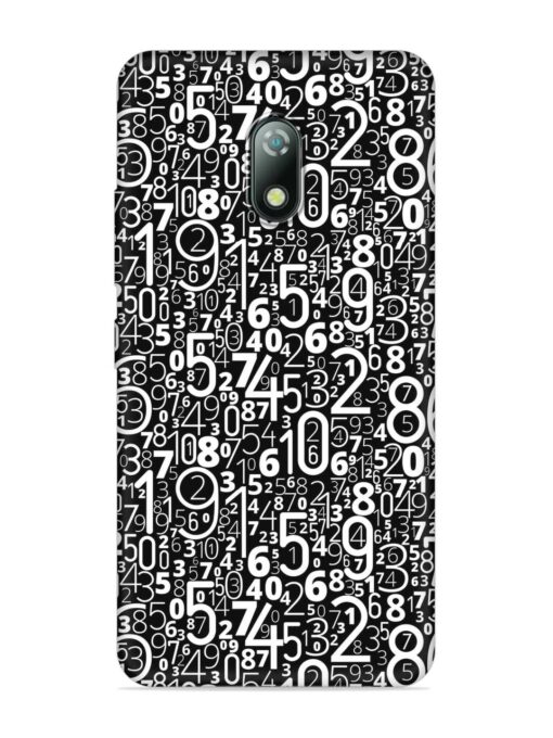 Many Numbers Different Embossed Soft Silicone Case for Itel A23 Zapvi