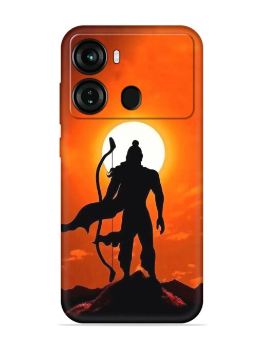 Shree Ram Embossed Soft Silicone Case for Itel P40 Zapvi