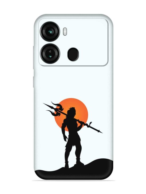 Lord Mahadev Trendy Embossed Soft Silicone Case for Itel P40 Zapvi