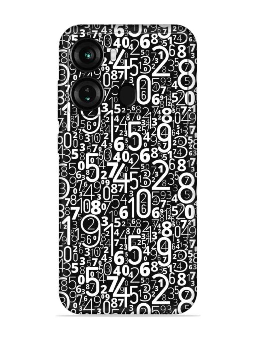 Many Numbers Different Embossed Soft Silicone Case for Itel P40 Zapvi