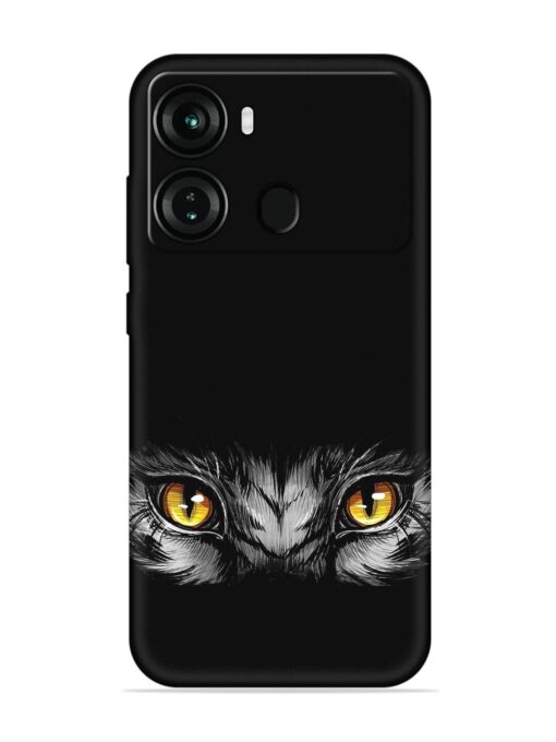 Scary Eye Embossed Soft Silicone Case for Itel P40 Zapvi