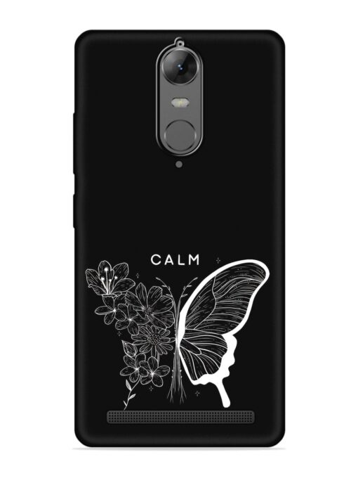 Calm Embossed Soft Silicone Case for Lenovo K5 Note Zapvi