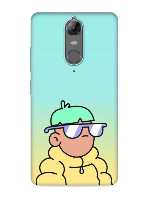 Doodles Cool Character Embossed Soft Silicone Case for Lenovo K6 Note Zapvi