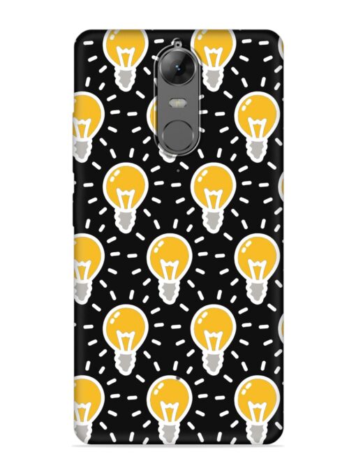 Light Bulb Seamless Embossed Soft Silicone Case for Lenovo K6 Note Zapvi