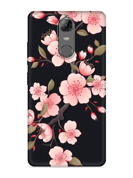 Cherry Blossom Embossed Soft Silicone Case for Lenovo K6 Note Zapvi