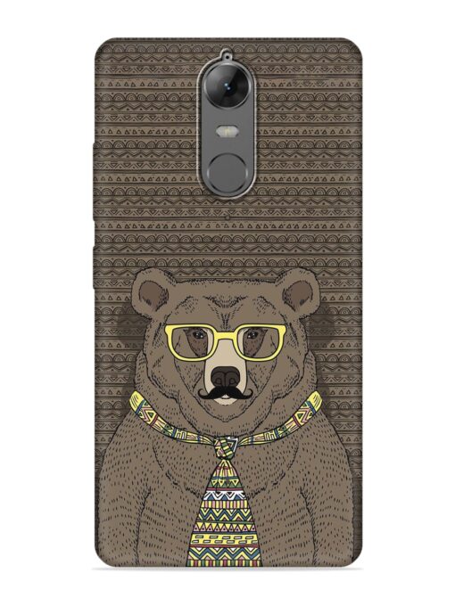 Grizzly Bear Embossed Soft Silicone Case for Lenovo K6 Note Zapvi